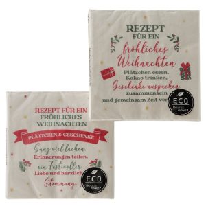 Servítky Rezept - 20ks